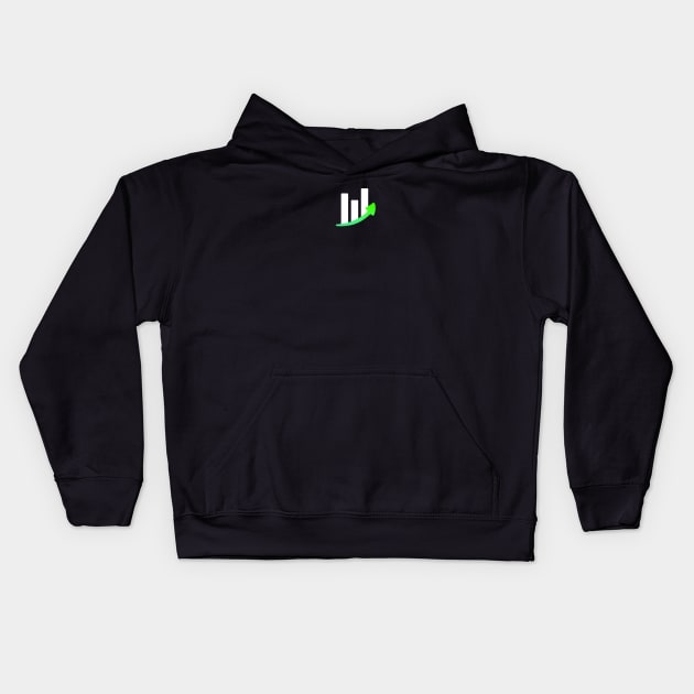 Up trademark Kids Hoodie by GraphicWave